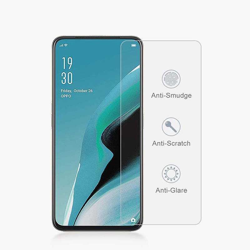 Pelindung Layar Tempered Glass Untuk Oppo A1K / A12 / A12E / A15 / A15S / A31 / A53 / A3S / A5S / A7 / A9 / A91 / F11Pro / F92 / F7 / A93