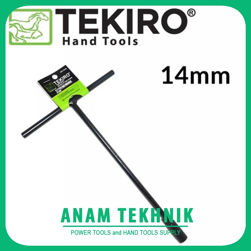 Kunci Sock T Tekiro 14 mm / Kunci T Hitam Tekiro 14mm