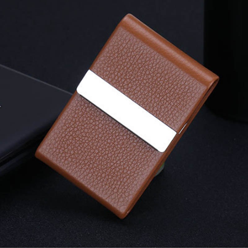 FOCUS Kotak Bungkus Rokok Elegan Leather Cigarette Case - B650925 - Black