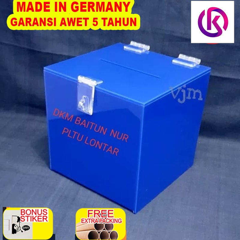 

Grosir Kotak Amal Meja Warna (CUSTOM)