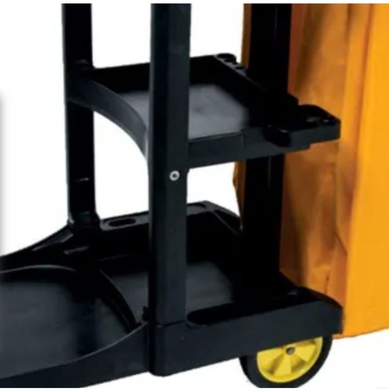 krisbow troli kebersihan trolley janitor cart troli sampah