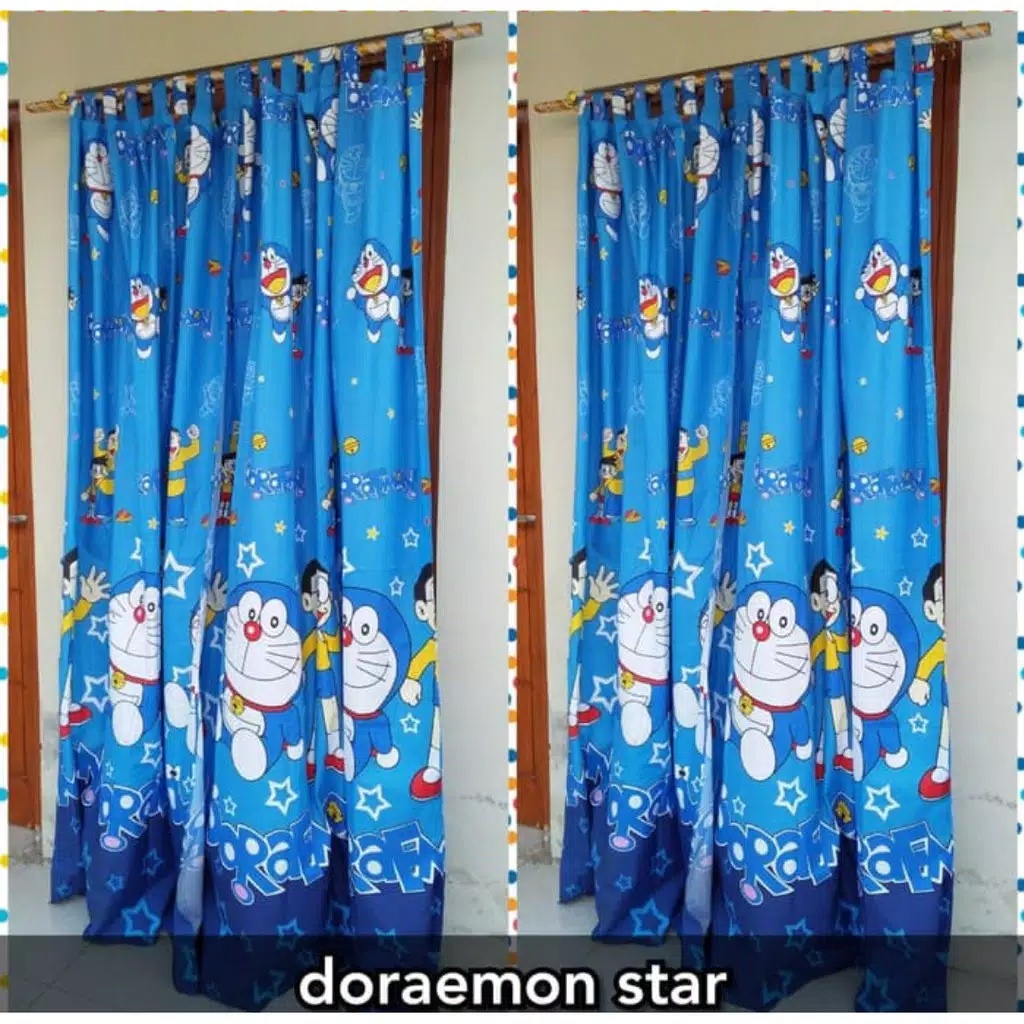 GORDEN PINTU DAN JENDELA MOTIF KARAKTER /GORDEN HELLOKITTY/ GORDEN DORAEMON /GORDEN MURAH