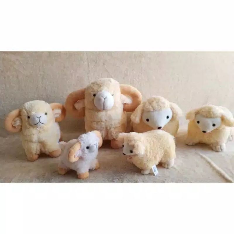 BONEKA DOMBA LUCU / BONEKA DOMBA KAMBING TERMURAH TERLARIS LUCU