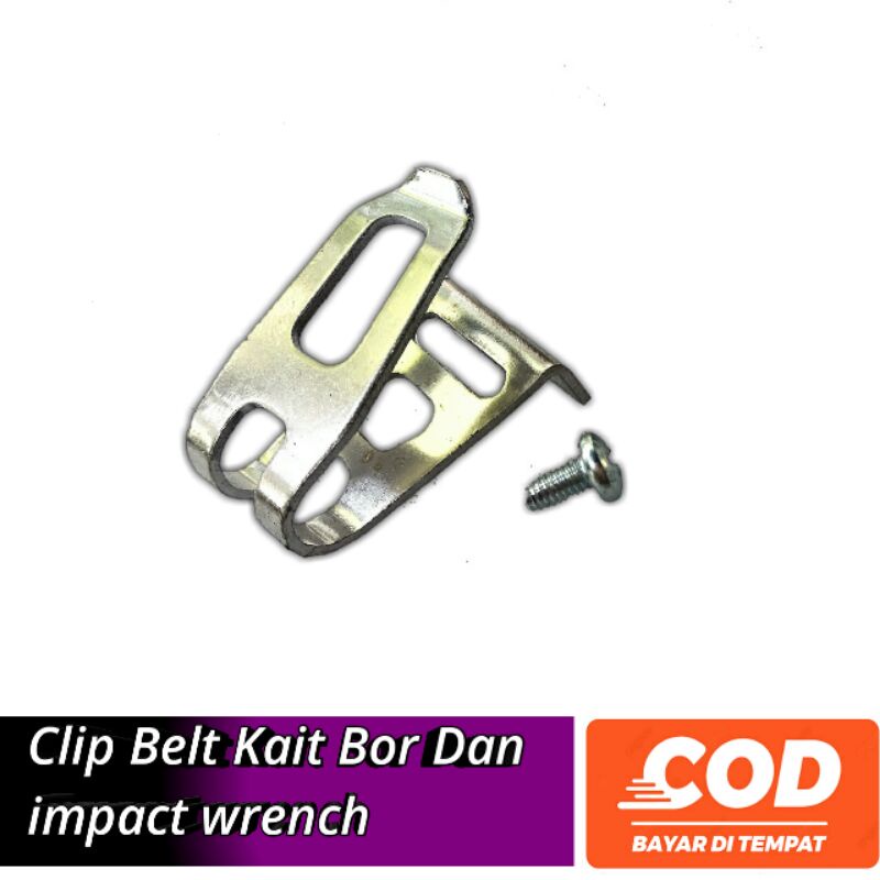 belt klip kait bor impact wrench pengait cantolan sabuk gantungan  bisa buat bor nrt pro jld tool xenon nagawa
