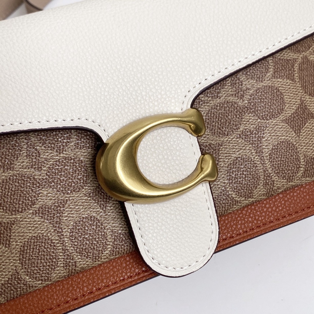 TAS WANITA WOMEN TABBY 26 SIGNATURE COLOR BLOCK SHOULDER BAG TAS SELEMPANG 91215