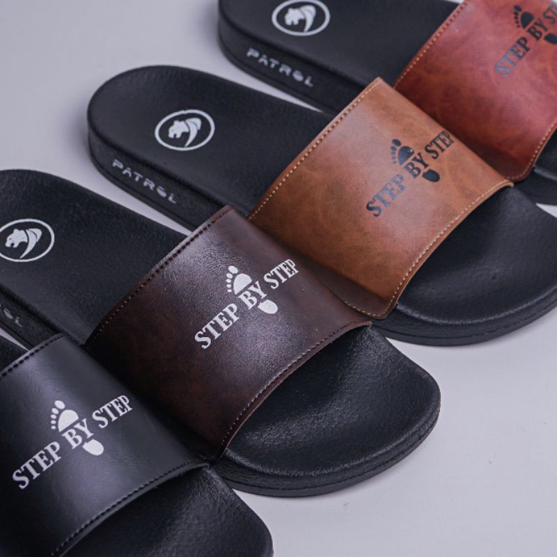 sandal pria casual patrol-step/sendal kasual pria patrol step