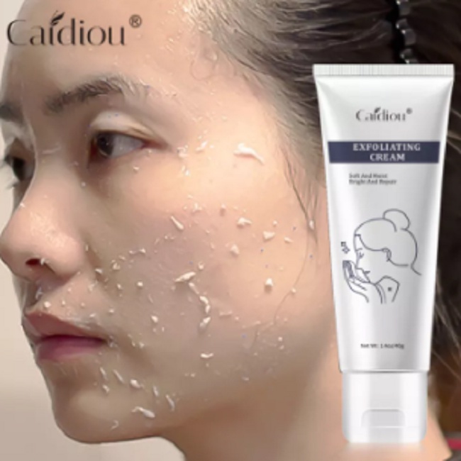 Perawatan Kulit Wajah Exfoliating Cream Whitening Caidiou Exfoliating