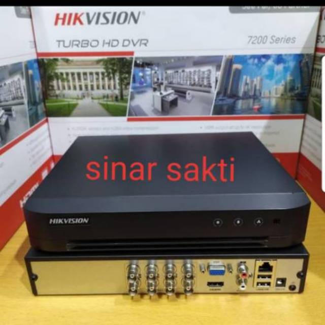 DVR HIKVISION 8CH DS-7208HQHI-K1/E 4MP ( SUPPORT SEMUA CAMERA/SUPPORT AUDIO/MIC CCTV )ORIGINAL