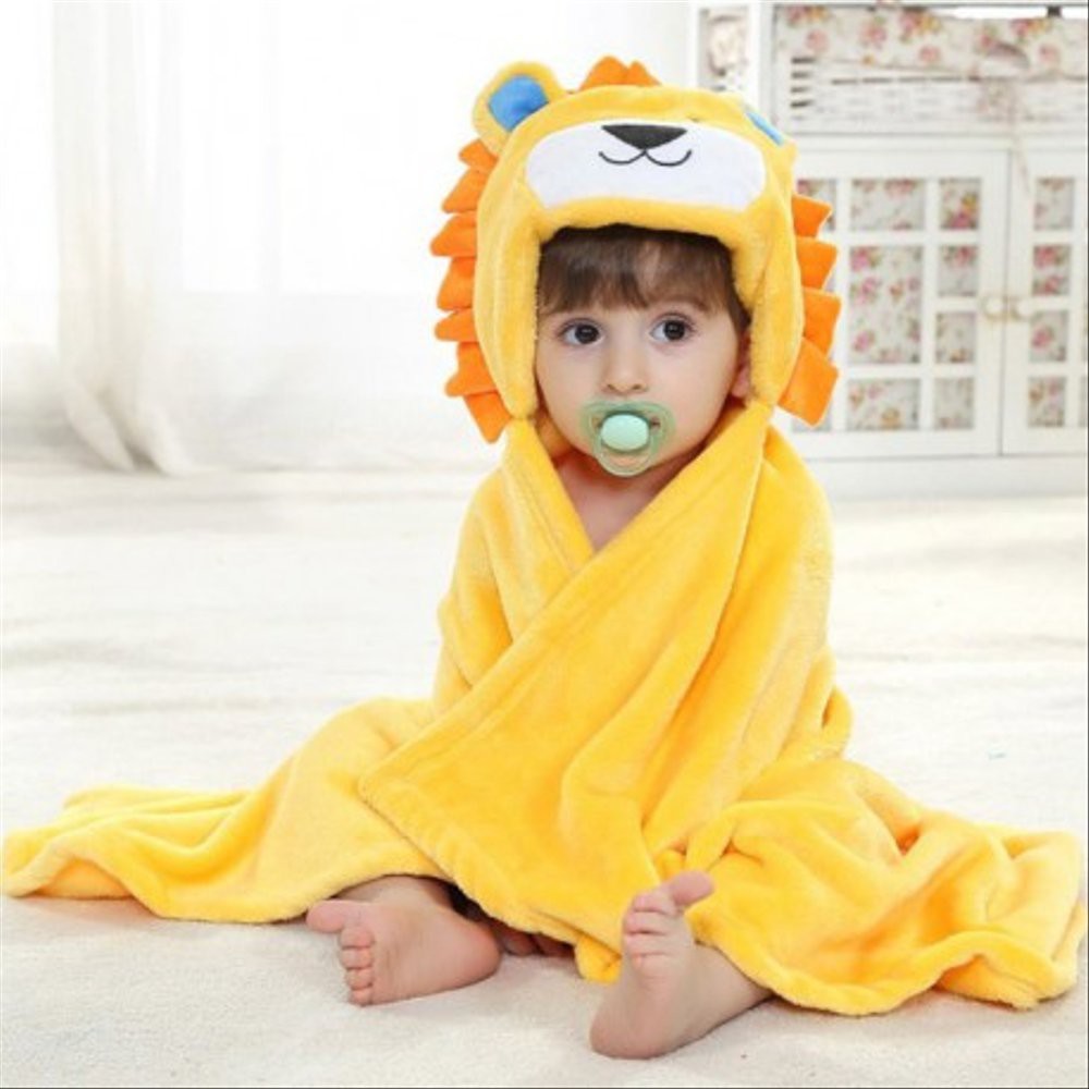 [Brandedbaby] SELIMUT TOPI CARTER BABY ANIMAL BLANKET HOODIE FLEECE HALUS IMPORT PREMIUM