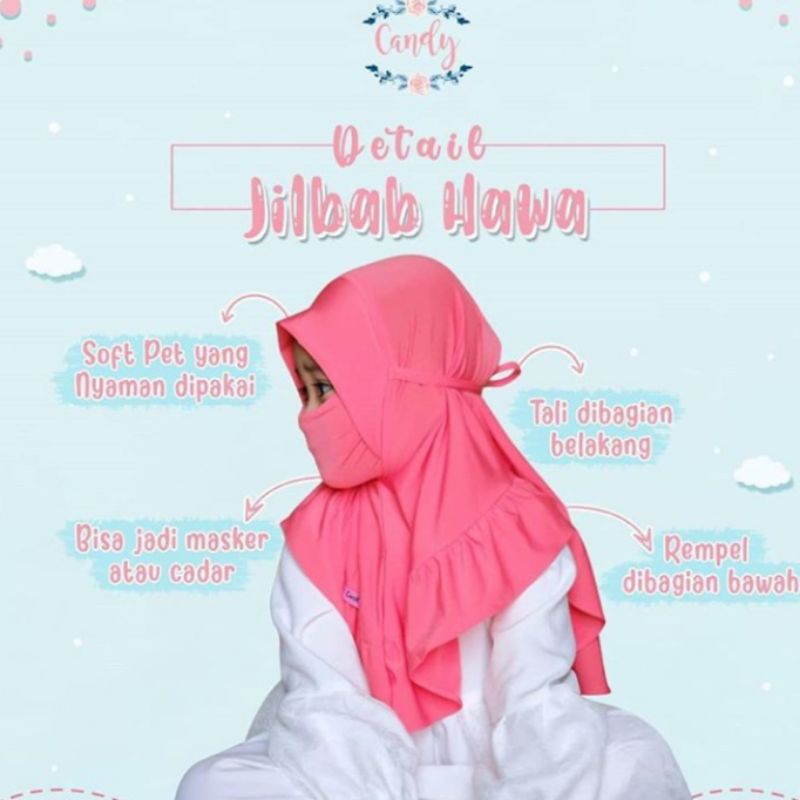 1-6thn [ JILBAB MASKER ] anak premium jilbab anak premium baby jilbab bayi jilbab hawa jilbab candy hawa