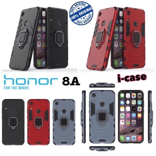 HANDPHONE & TABLET AKSESORIS HANDPHONE HONOR 8A CASE IRON ARMOR I-RING - CASING COVER HONOR 8A