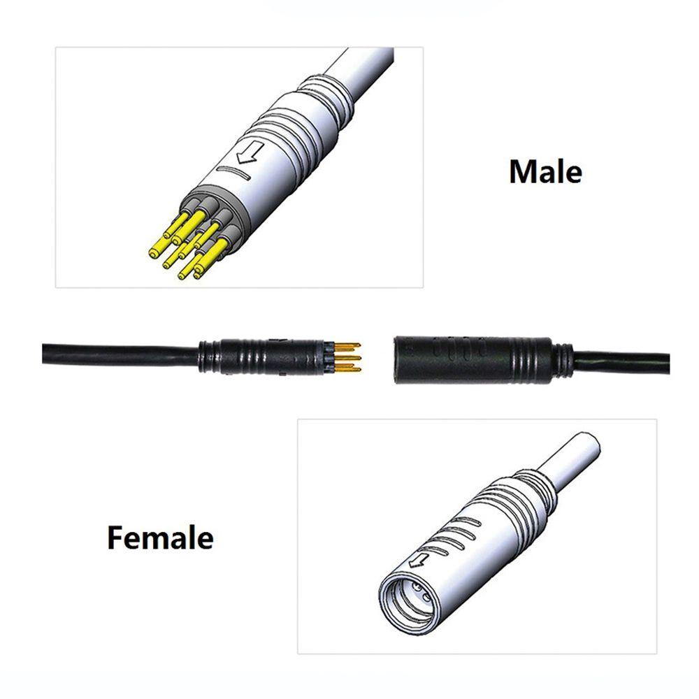 Suyo Kabel Extension Motor Skuter Elektrik 65 / 120cm Untuk Bafang