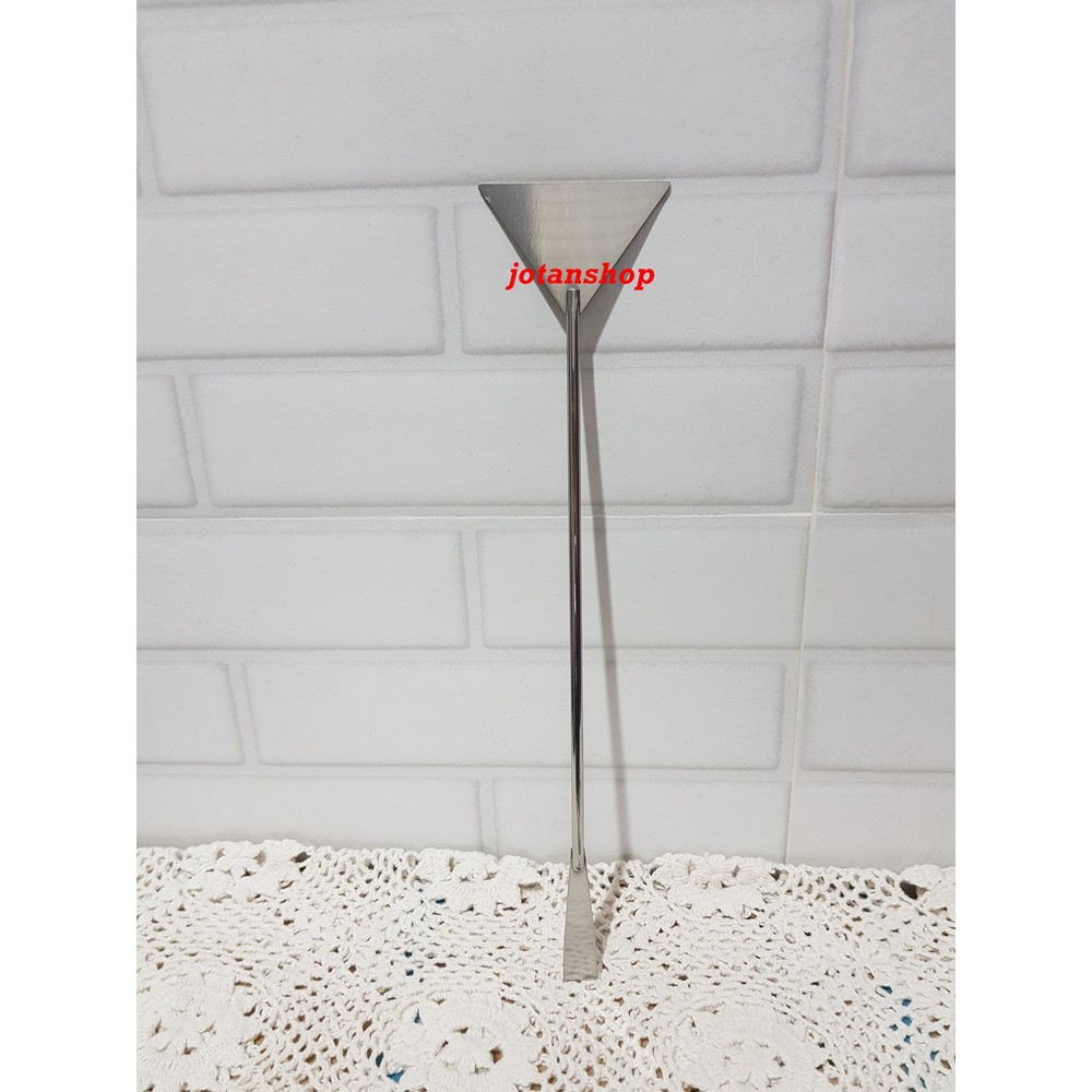 SAND SCRAPER Scaper stainless steel Aquascape skreper spatula aquarium pasir