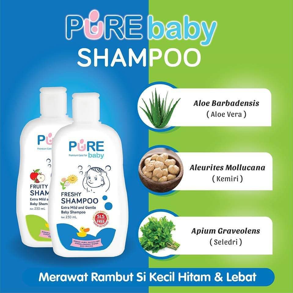 PURE BB Shampoo Fruity Sampo Bayi