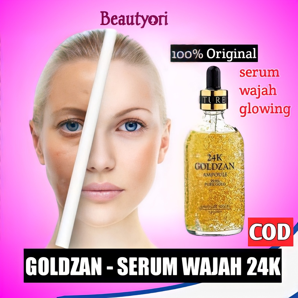 [ORIGINAL] [SKINNATURE] SERUM GOLD / SERUM GLOWING 24K GOLDZAN ESSENSE 99.9% PURE GOLD Serum Glowing