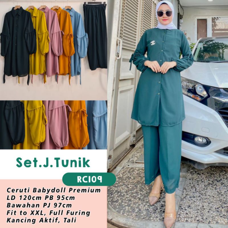 setelan ceruty premium