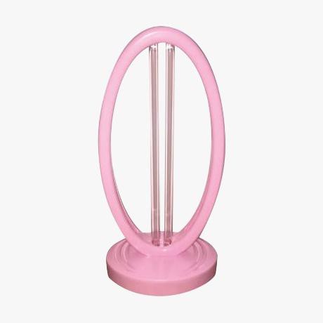 LAMPU UVC STERILIZER OVAL PINK 38W - UVC & OZONE