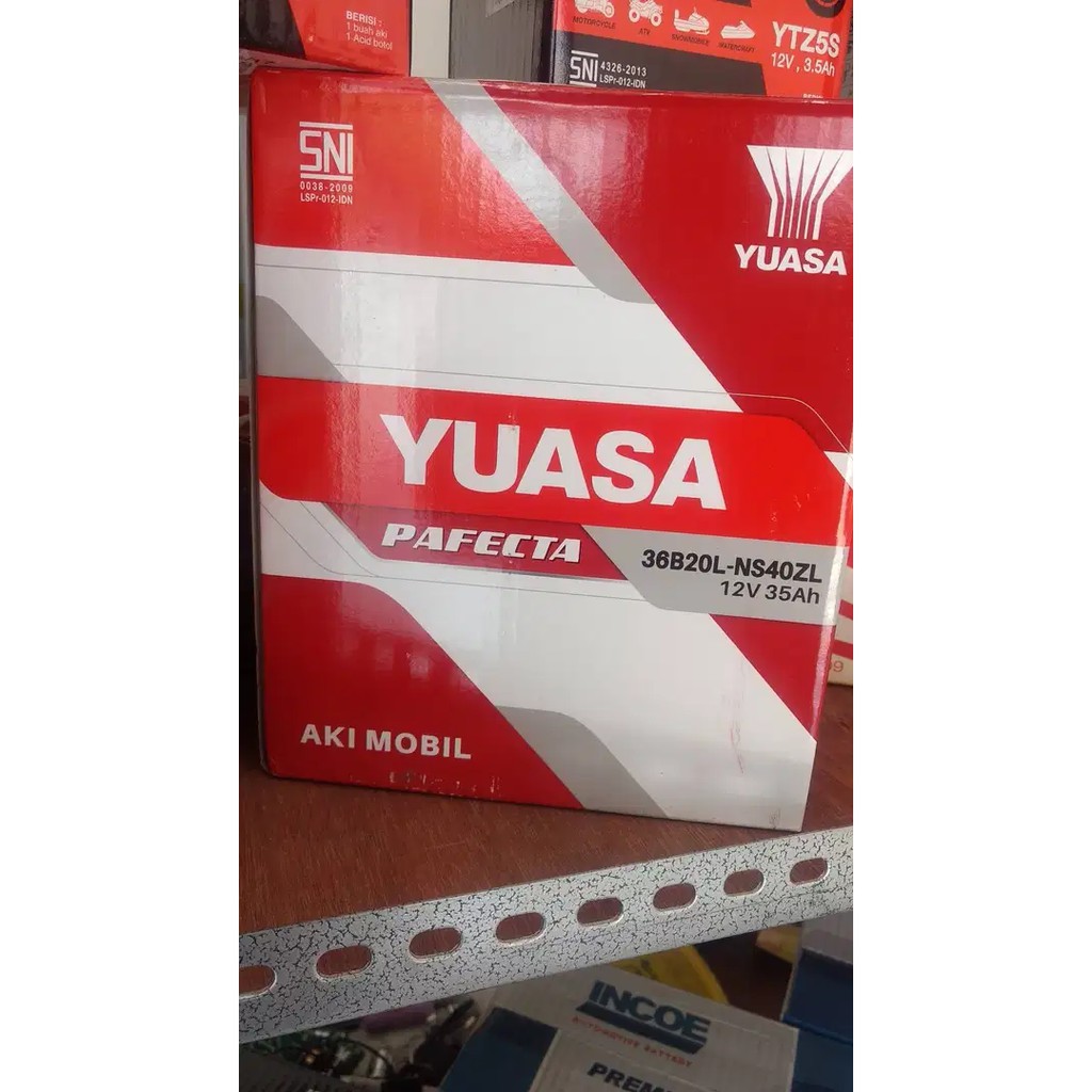 Accu / Aki Basah Mobil Yuasa NS40Z / NS40ZL
