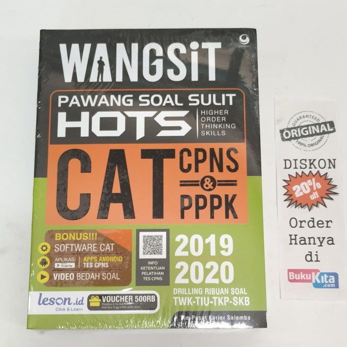 

DISKON Buku Wangsit HOTS CAT CPNS & PPPK KPL197