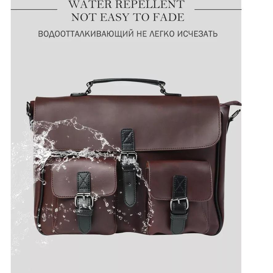 Hot Selling Tas Kerja Kulit Pria TSL Tas selempang jinjing laptop Kantor laki laki import asli Tas c