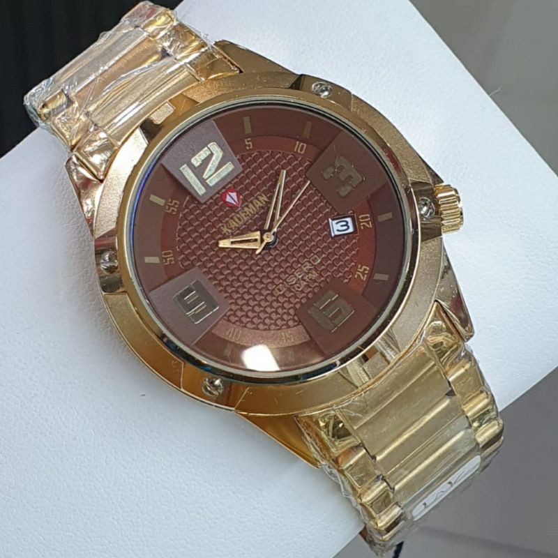 Terbaru 2021 Jam Tangan Pria Kademan KDM7779 Rantai Stainless Steel Original