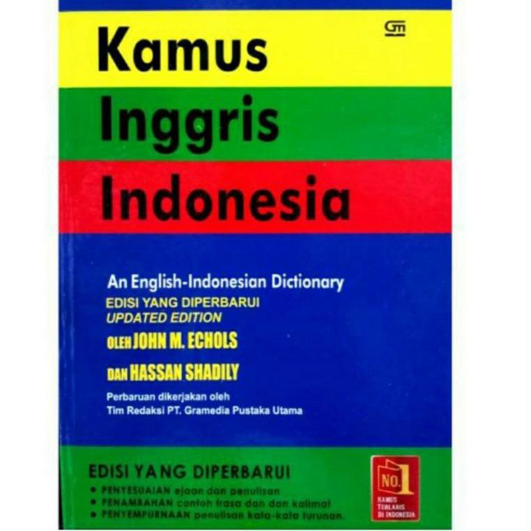 Terlaris PYJDQ Kamus Bahasa Inggris - Indonesia - Jhon M Echols dan Hasan Shadily 96 Best Product