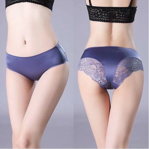 SEXYLADIES Celana dalam renda sexy wanita transparant Celana Dalam wanita Seamless renda bahan ice silk/celana dalam sexy celana dalam model baru