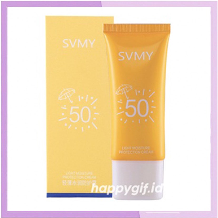 SVMY Sun Block SPF 50 Sun protects the skin from the sun while keeping the skin moist LA174