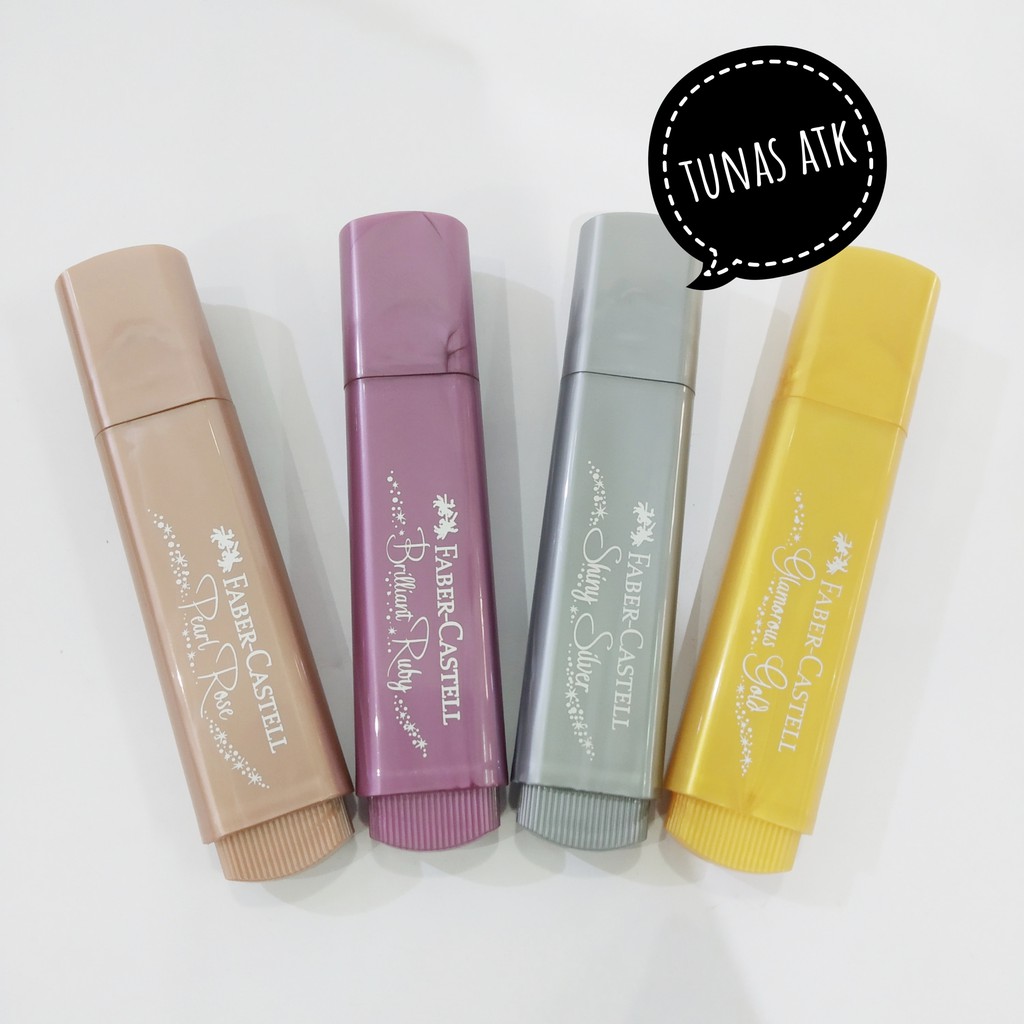 

FABER CASTELL TEXTLINER METALLIC COLOR
