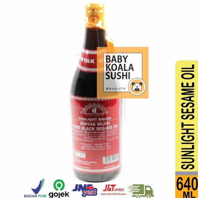 

Pure Black Sesame Oil 100% | Murni Minyak Wijen Hitam Halal Sun Light