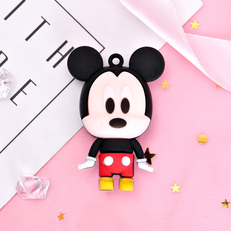 Gantungan Kunci Desain Kartun Winnie The Pooh Mickey Donald Duck Untuk Dekorasi Tas Mobil