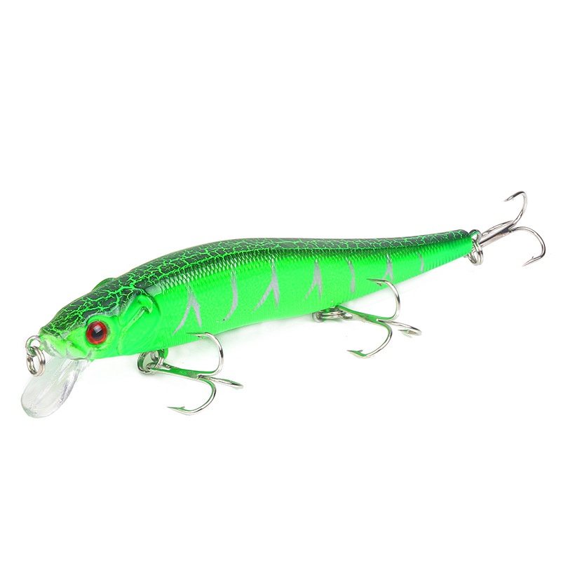 6 Colors Top Water Lure Spinner Bait Minnow Lure Fishing Bait 15g/11.5cm Floating Lure