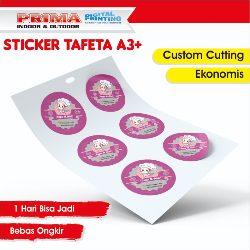 

WOWPRIMA.ID | Cetak Stiker Tafeta A3+