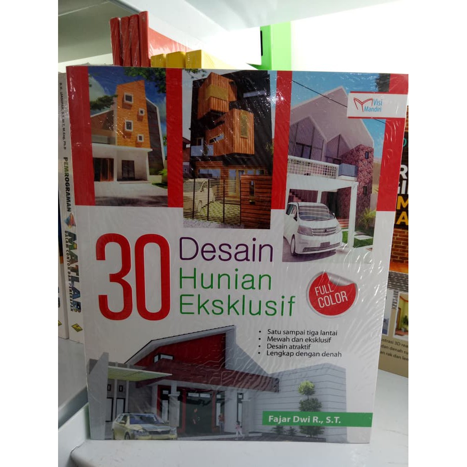 BUKU REFERENSI ARSITEKTUR 30 DESAIN HUNIAN EKSKLUSIF Shopee Indonesia