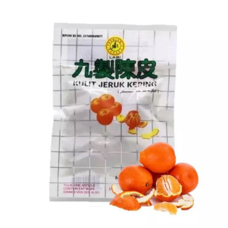 

Manisan Kulit Jeruk / Kulit Jeruk kering Berat - 25 Gram