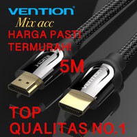 [5M - B05] Vention Kabel High Speed Nylon Braided multimedia kabel v2.0 4K