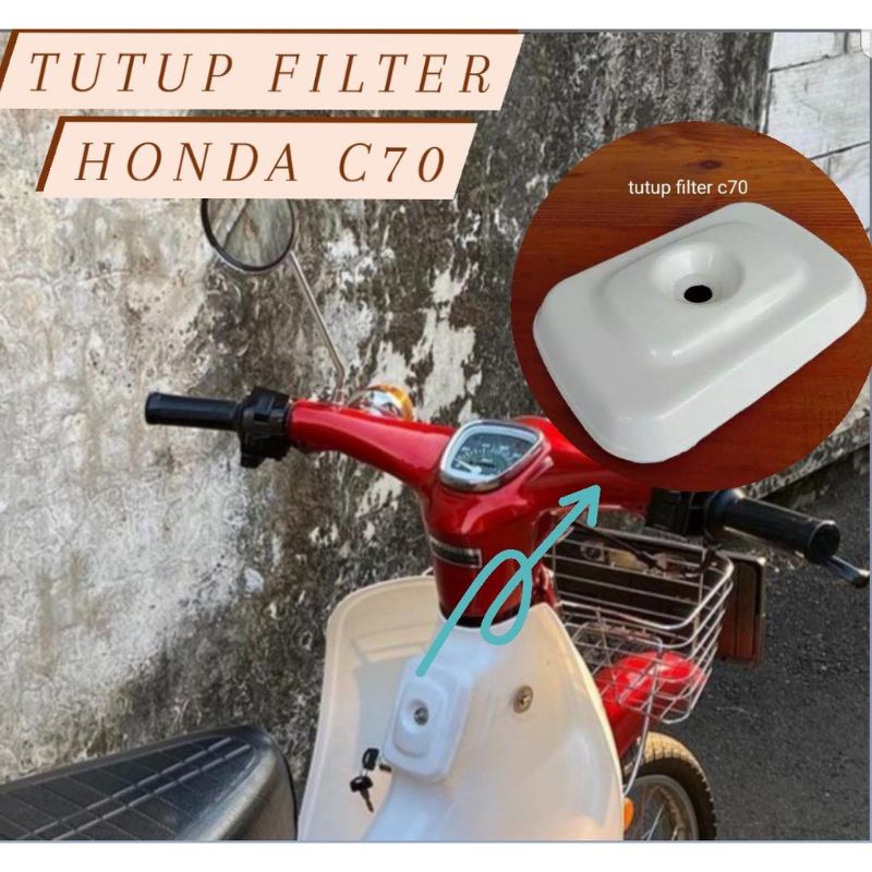 TUTUP SARINGAN UDARA FILTER C70/C700/C800 SARINGAN UDARA HONDA C70