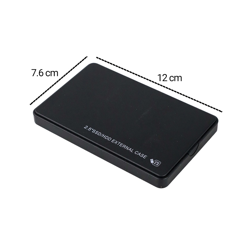 Casing Harddisk 2.5 HDD SATA Enclosure USB 2.0 - U25Q