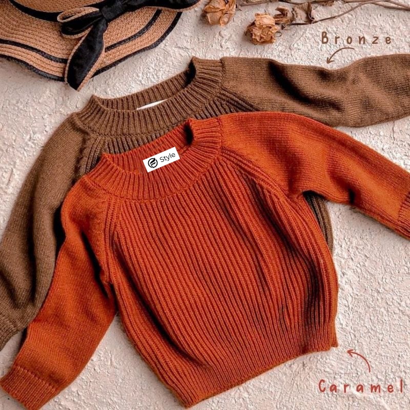 Sweater Rajut Reglan anak UNISEX 1-6th !! PROMO BULAN INI