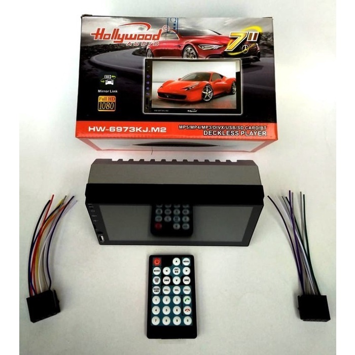 DECKLESS MP5 PLAYER HOLLYWOOD HW-6973KJ.M2 (TOUCH PANEL)