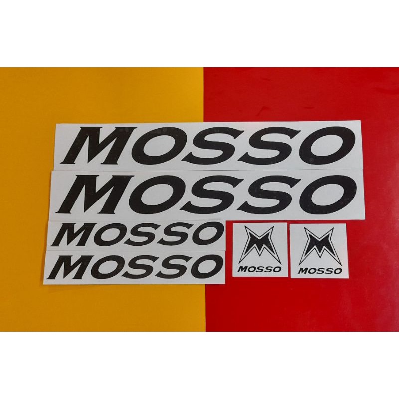 Stiker Sepeda Mosso