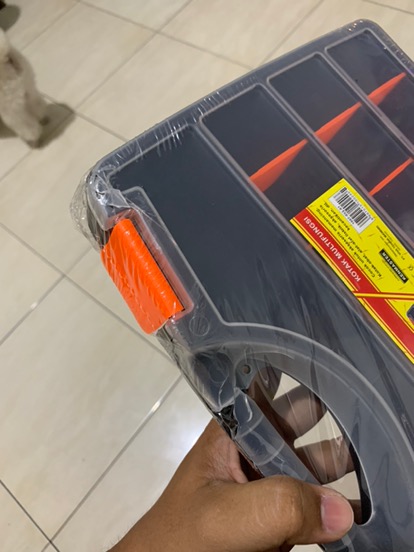 Kenmaster Mini Box With Handle 23 Compartment - Tool Koper Original Termurah