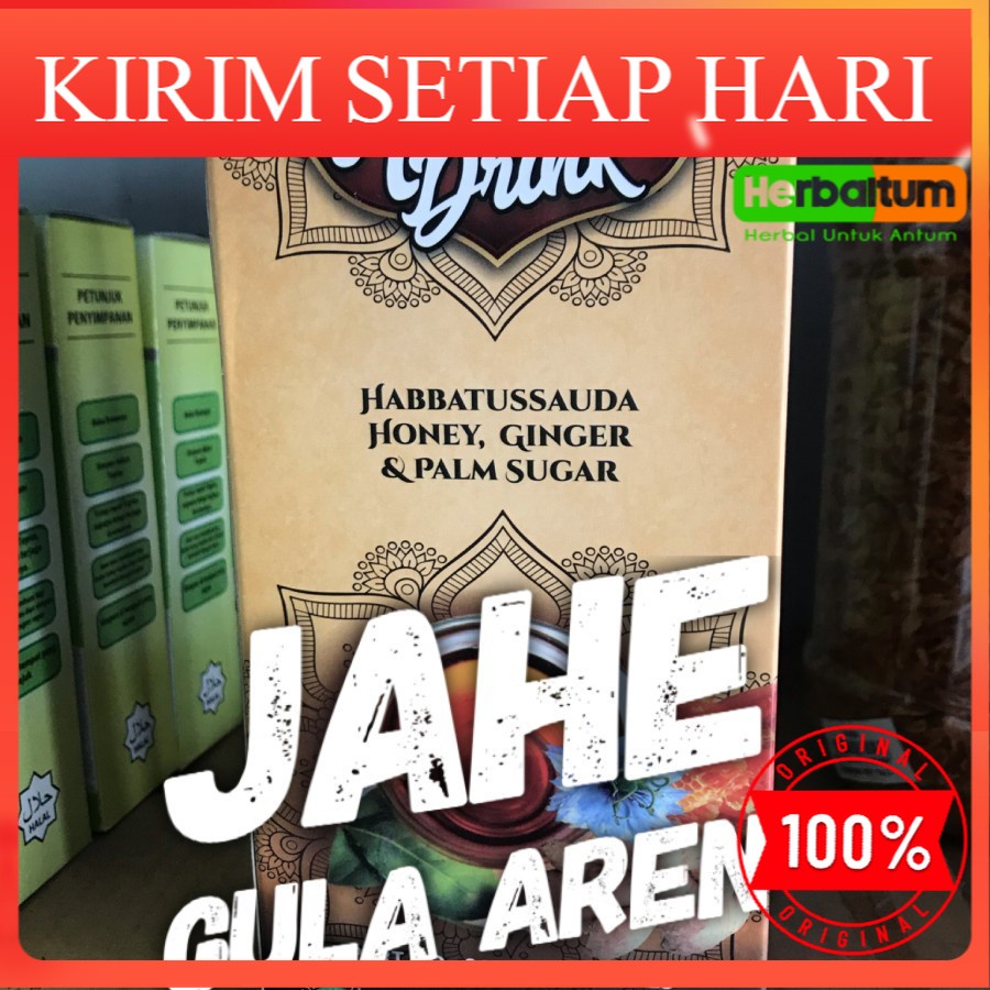 

Habbats Drink Jahe Minuman Stamina & Kesehatan (isi 10 sachet)