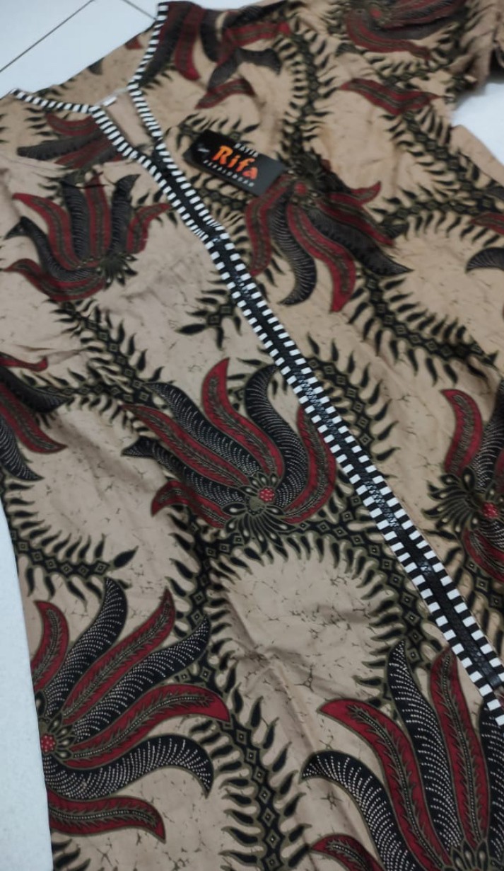 Atasan Batik Wanita Kerja Jumbo Dolby Dolbi Dobby Doby Atasan Wanita Asj Modern Dan Terbaru 2021