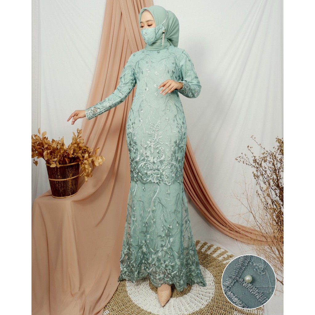 Ootp - GAMIS DUYUNG - GAMIS KEBAYA - KEBAYA MODERN - KEBAYA WISUDA - KEBAYA PESTA - KEBAYA LAMARAN - KEBAYA - GAMIS - OUTFIT KONDAGAN- GAMIS BROKAT - GAMIS WANITA - GAMIS TILE-Wardah