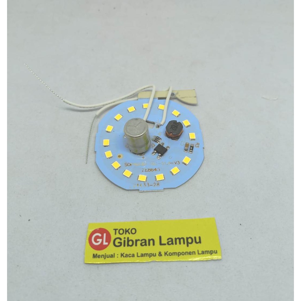 PCB Mata Lampu LED 15w Tanpa Driver - Mata LED AC Langsung 220V (BM)