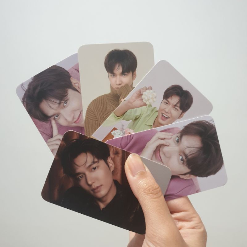 Photocard Lee Min Ho Official (from Season Greeting 2021)