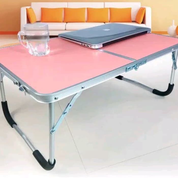 Meja koper belajar  meja koper lipat belajar