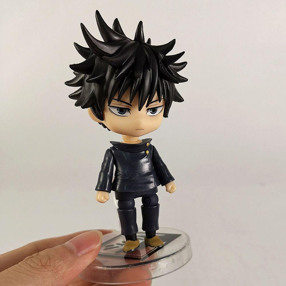 【 ELEGANT 】 Jujutsu Kaisen Mainan Decor Untuk Anak Fushiguro Megumi Anime Itadori Yuji Toy Figure Gojo Satoru