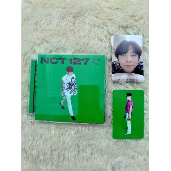 NCT 127 STICKER JEWEL MARK COVER JOHNNY PHOTOCARD PC TAEYONG AR CLIP